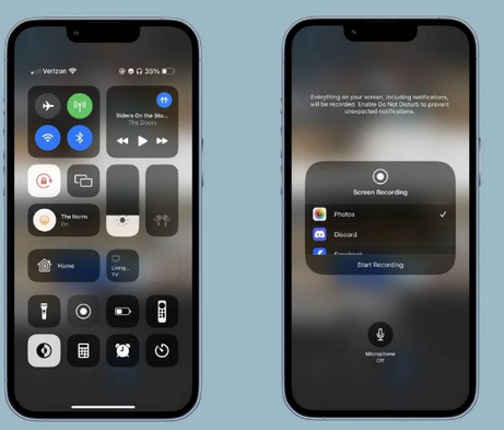 休宁苹果15维修分享iPhone15录制屏幕时如何录制音频 