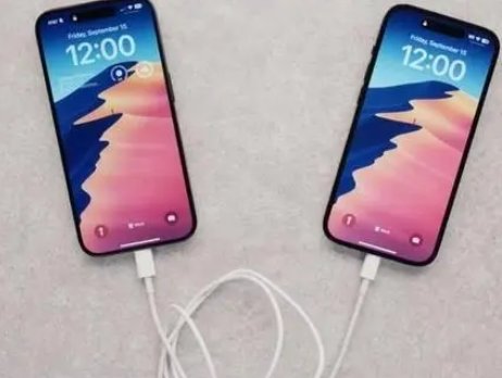 休宁苹果15维修店分享iPhone15可以给安卓充电吗 